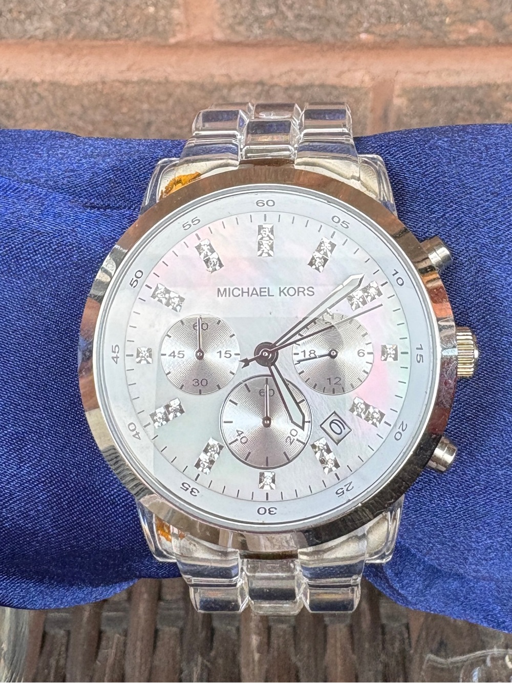 Michael Kors LIMITED EDITION Watch with Mother-of-Pearl Dial and Crystal Accents